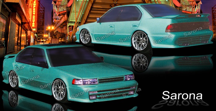 Custom 89-94 Maxima Kit # 101-05  Sedan Body Kit (1989 - 1994) - $1390.00 (Manufacturer Sarona, Part #NS-008-KT)